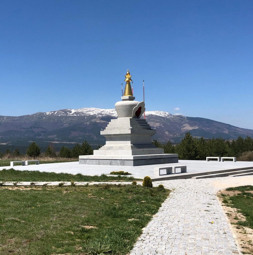 Будистка ступа край с. Плана - Наследството на Народа